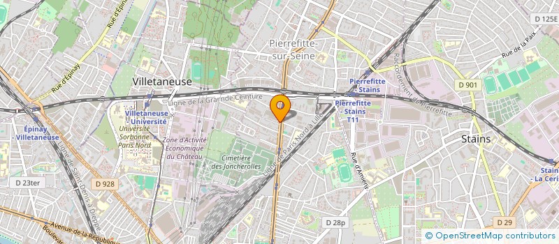 localisation de l'entreprise MONSIEUR MICHEL SINEAU à PIERREFITTE-SUR-SEINE