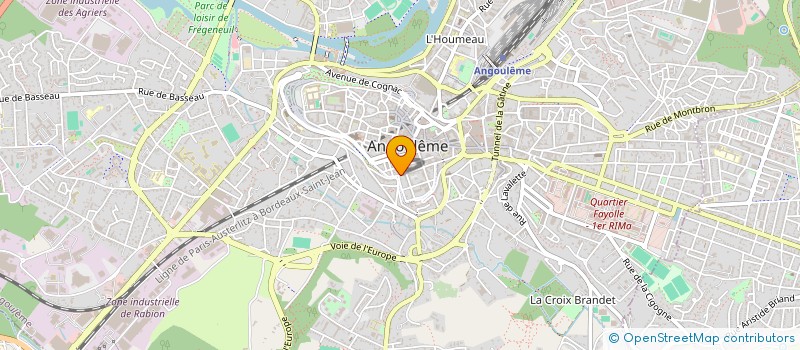 localisation de l'entreprise MONSIEUR MICHEL SIPIE à ANGOULEME