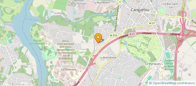 localisation de l'entreprise MONSIEUR MICHEL SIRET à CARQUEFOU
