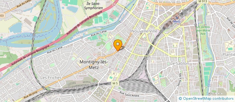 localisation de l'entreprise MONSIEUR MICHEL SKORIC  MONTIGNY-LES-METZ