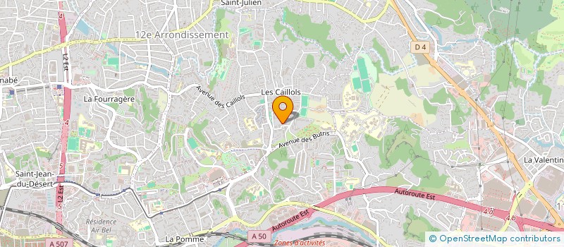 localisation de l'entreprise MONSIEUR MICHEL SMOLARZ  MARSEILLE