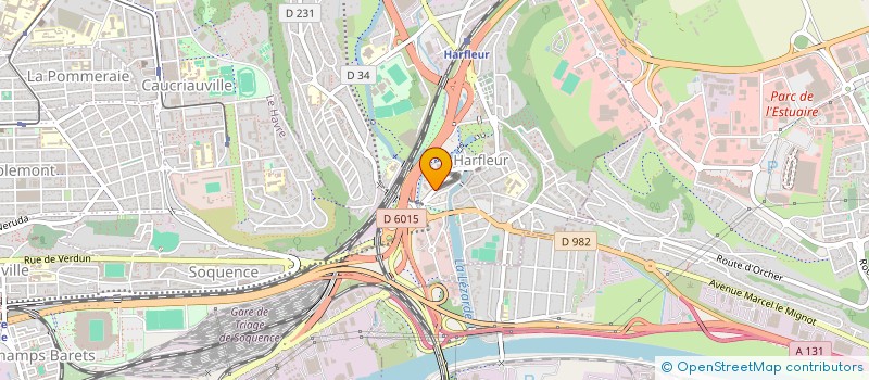 localisation de l'entreprise MONSIEUR MICHEL SOMMER  GONFREVILLE L'ORCHER