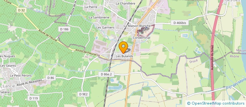 localisation de l'entreprise MONSIEUR MICHEL SOMMEREUX à ROMANECHE-THORINS