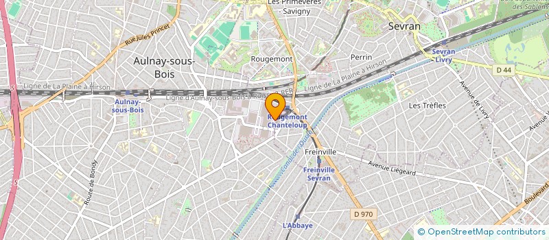 localisation de l'entreprise MONSIEUR MICHEL SONOU  AULNAY-SOUS-BOIS