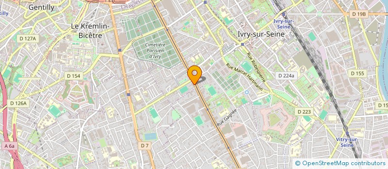 localisation de l'entreprise MONSIEUR MICHEL SOO  IVRY-SUR-SEINE