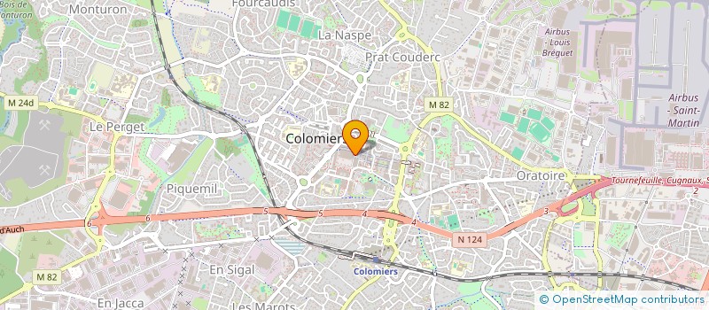 localisation de l'entreprise MONSIEUR MICHEL SORIANO à COLOMIERS