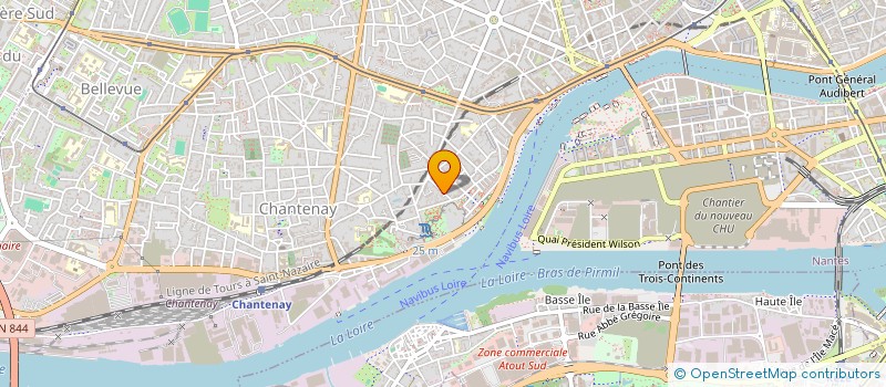 localisation de l'entreprise MONSIEUR MICHEL SORIN à NANTES