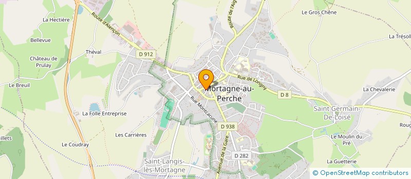 localisation de l'entreprise MONSIEUR MICHEL SOROCZAK à MORTAGNE-AU-PERCHE
