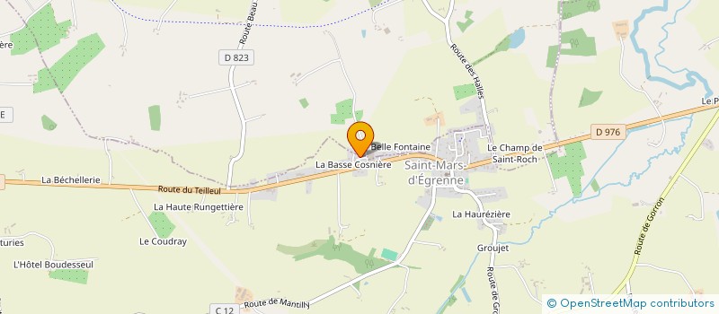 localisation de l'entreprise MONSIEUR MICHEL SOULARD à SAINT MARS D'EGRENNE