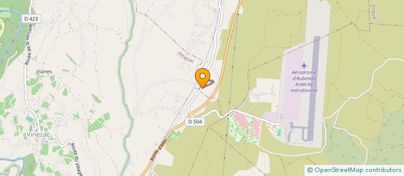 localisation de l'entreprise MONSIEUR MICHEL SOULERIN  LACHAPELLE-SOUS-AUBENAS