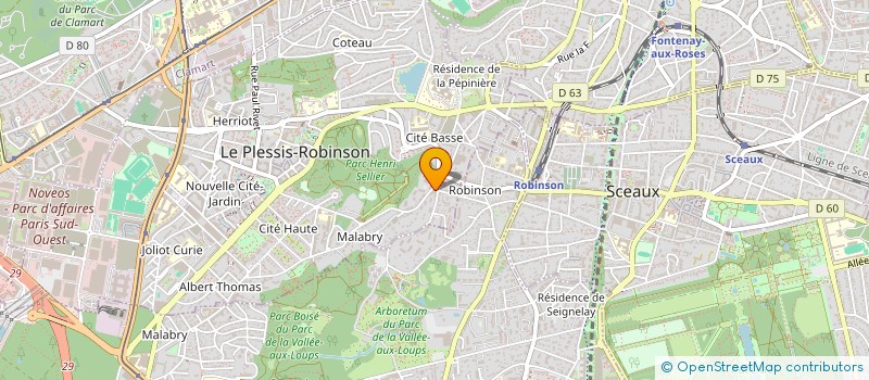 localisation de l'entreprise MONSIEUR MICHEL SOULET à LE PLESSIS-ROBINSON