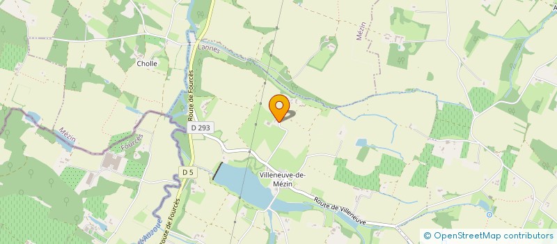 localisation de l'entreprise MONSIEUR MICHEL SOURBES  LANNES