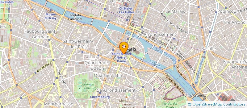 localisation de l'entreprise MONSIEUR MICHEL SOUSSALINE à PARIS