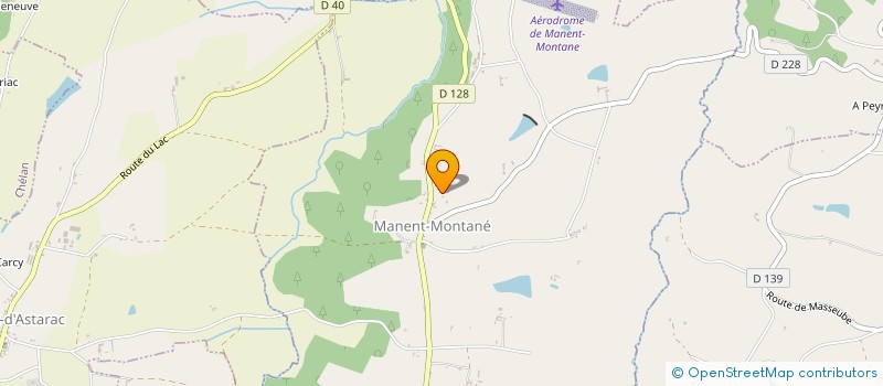 localisation de l'entreprise MONSIEUR MICHEL SOUTEYRAND  MASSEUBE