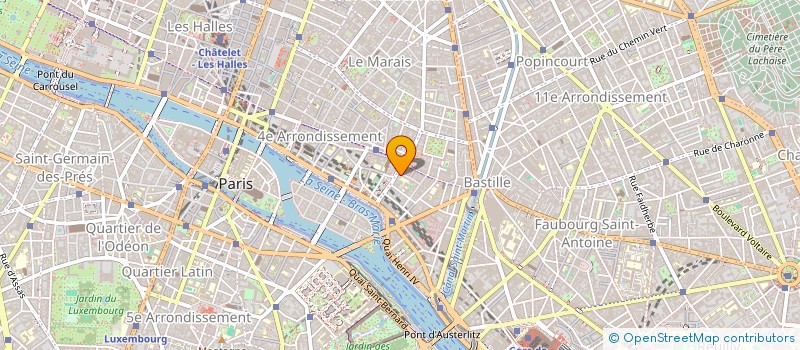 localisation de l'entreprise MONSIEUR MICHEL SPARAGANO à PARIS