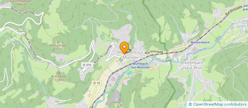 localisation de l'entreprise MONSIEUR MICHEL SPEISSER  SONDERNACH