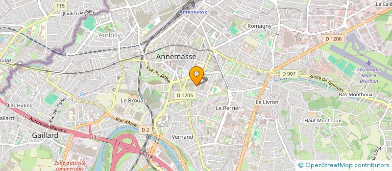 localisation de l'entreprise MONSIEUR MICHEL SPEYSER à ANNEMASSE
