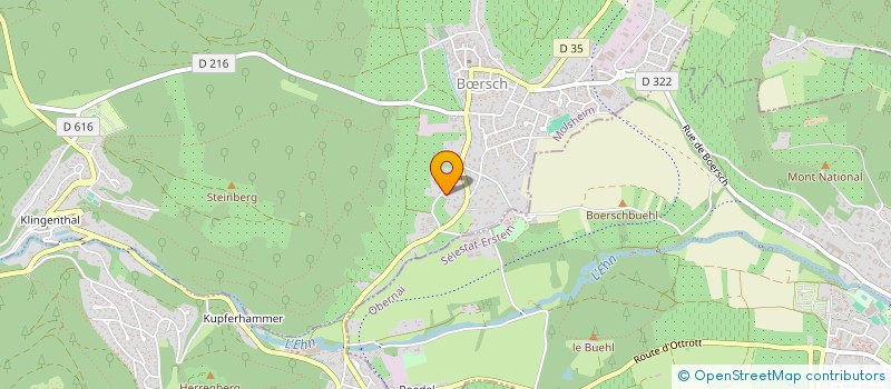 localisation de l'entreprise MONSIEUR MICHEL SPITZNAGEL  BRSCH