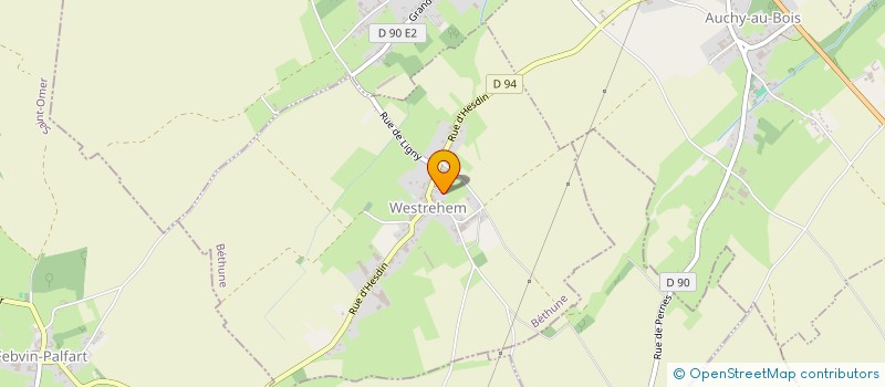 localisation de l'entreprise MONSIEUR MICHEL SPRIET  WESTREHEM