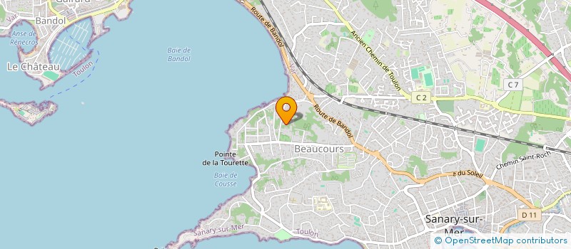 localisation de l'entreprise MONSIEUR MICHEL SQUILLANTE  SANARY-SUR-MER
