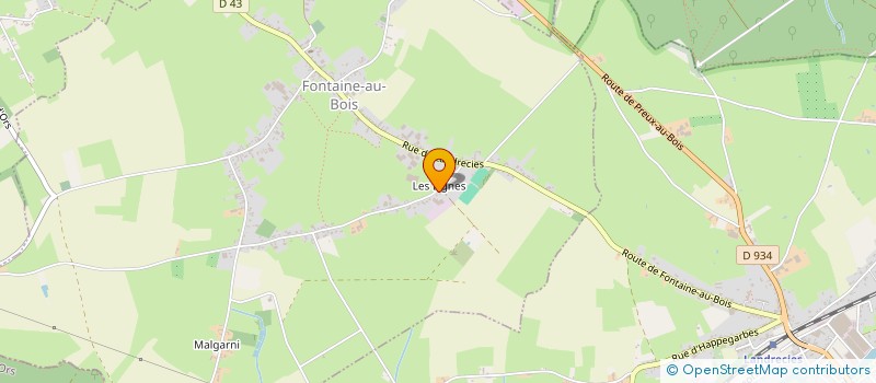 localisation de l'entreprise MONSIEUR MICHEL STAUMONT à FONTAINE-AU-BOIS