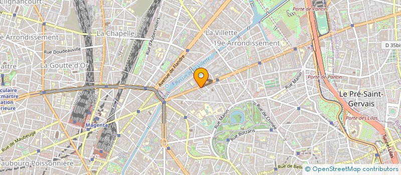 localisation de l'entreprise MONSIEUR MICHEL STEIN  PARIS