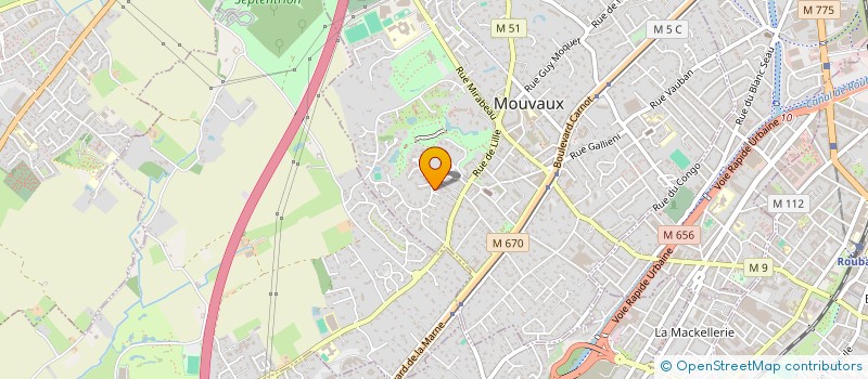 localisation de l'entreprise MONSIEUR MICHEL STEINDL  MOUVAUX