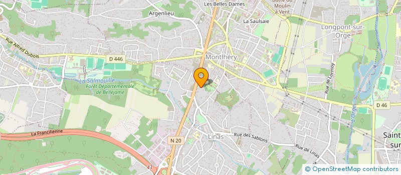 localisation de l'entreprise MONSIEUR MICHEL STEPHAN à LINAS