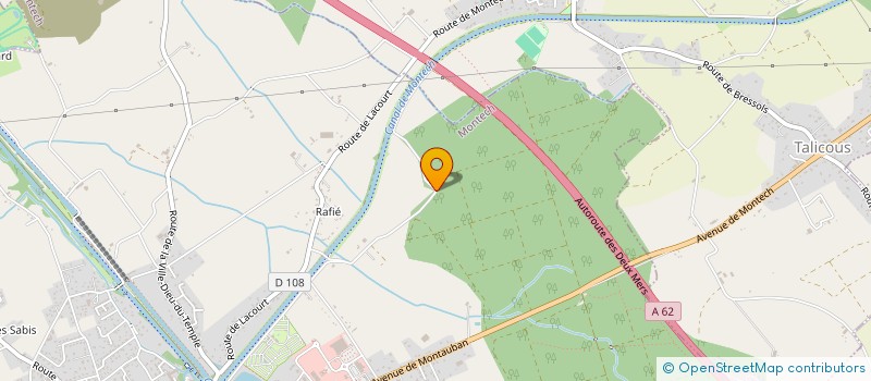 localisation de l'entreprise MONSIEUR MICHEL STIMBACH  MONTECH