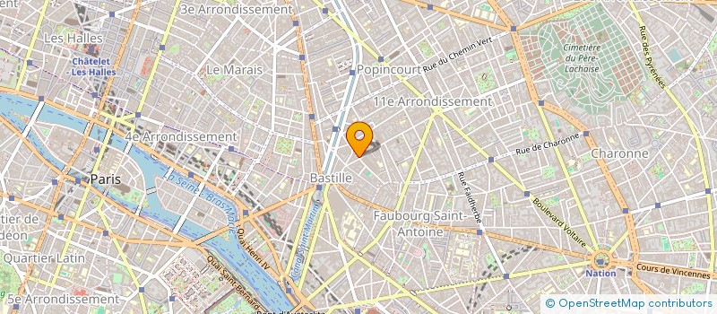 localisation de l'entreprise MONSIEUR MICHEL STRUK  PARIS