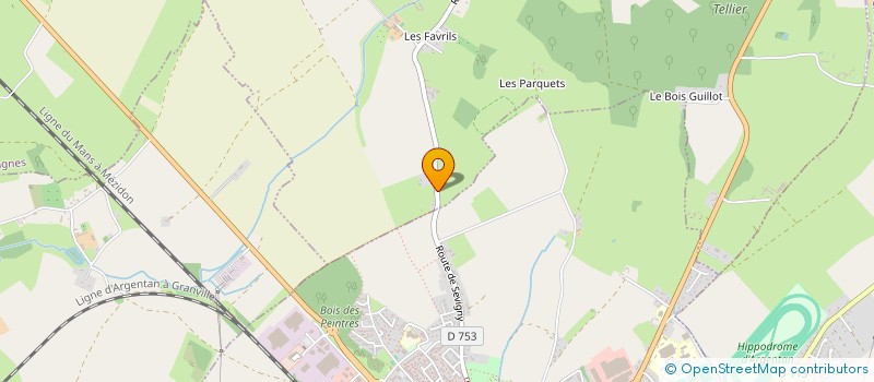 localisation de l'entreprise MONSIEUR MICHEL TABURET à SEVIGNY