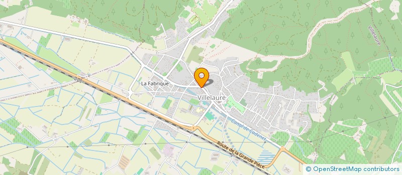 localisation de l'entreprise MONSIEUR MICHEL TADDEI  VILLELAURE