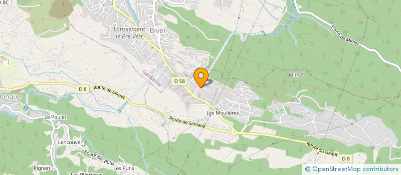 localisation de l'entreprise MONSIEUR MICHEL TALTAVULL  MIMET