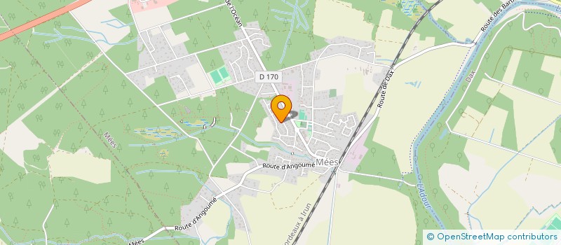 localisation de l'entreprise MONSIEUR MICHEL TARDITS  SAINT-PAUL-LES-DAX