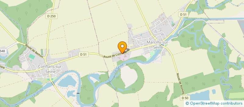 localisation de l'entreprise MONSIEUR MICHEL TARIN  MARCILLY-SUR-SEINE