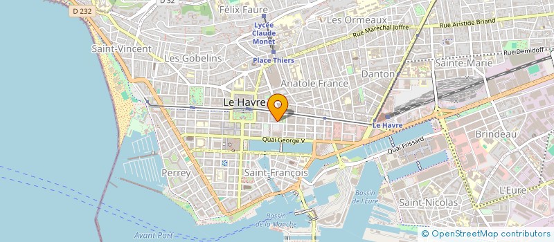 localisation de l'entreprise MONSIEUR MICHEL TARTERET  LE HAVRE