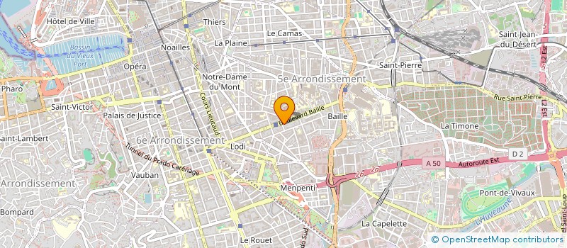 localisation de l'entreprise MONSIEUR MICHEL TAUGOURDEAU à MARSEILLE