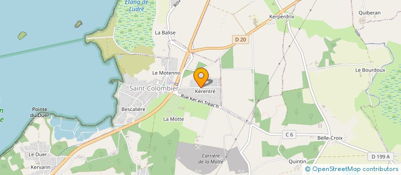localisation de l'entreprise MONSIEUR MICHEL TAVERSON à SARZEAU