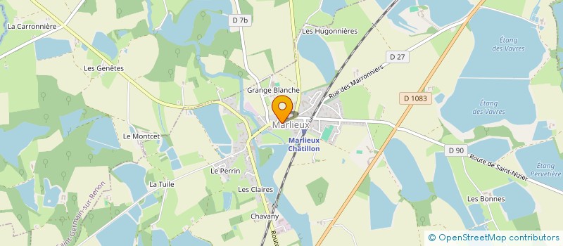 localisation de l'entreprise MONSIEUR MICHEL TECHER à MARLIEUX