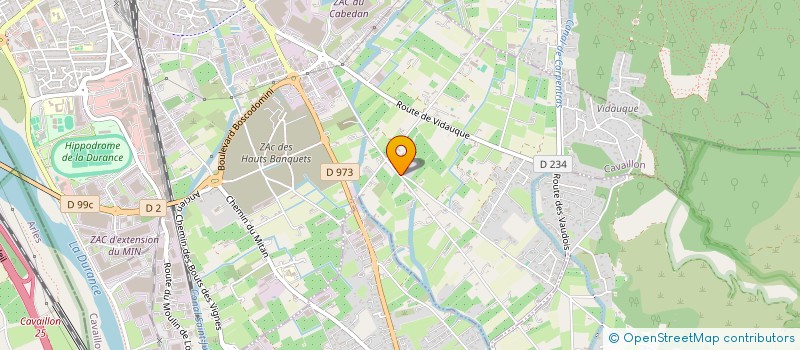 localisation de l'entreprise MONSIEUR MICHEL TEISSIER à CAVAILLON