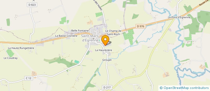 localisation de l'entreprise MONSIEUR MICHEL TENCE à SAINT MARS D'EGRENNE