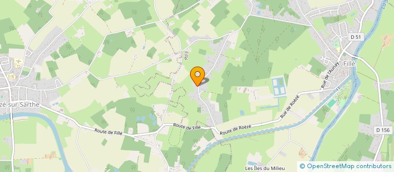 localisation de l'entreprise MONSIEUR MICHEL TENOU  FILLE