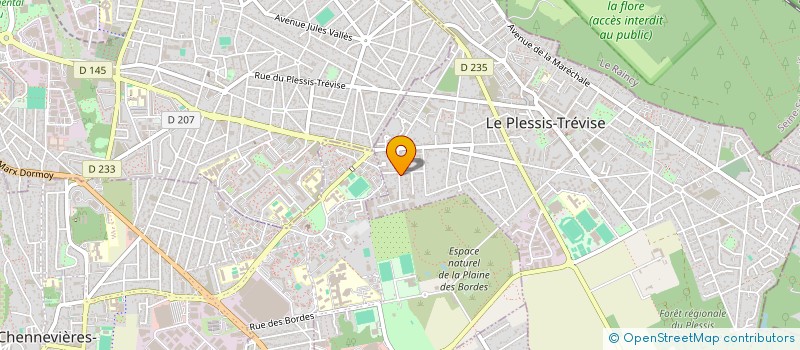 localisation de l'entreprise MONSIEUR MICHEL TEQUI à LE PLESSIS-TREVISE