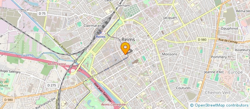 localisation de l'entreprise MONSIEUR MICHEL TERRASSON  REIMS