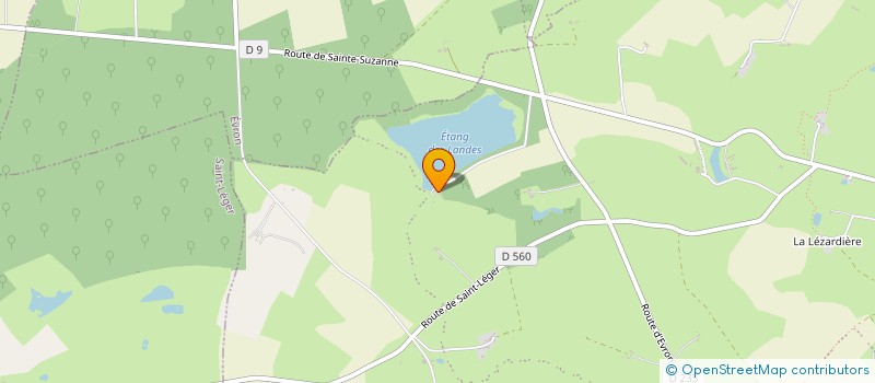 localisation de l'entreprise MONSIEUR MICHEL TERRIER  SAINTE-SUZANNE-ET-CHAMMES