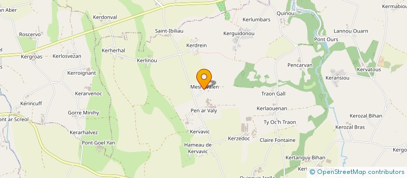 localisation de l'entreprise MONSIEUR MICHEL TERROM  PLOUGUIN