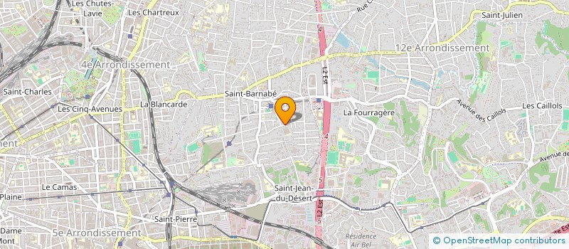 localisation de l'entreprise MONSIEUR MICHEL TERVE  MARSEILLE