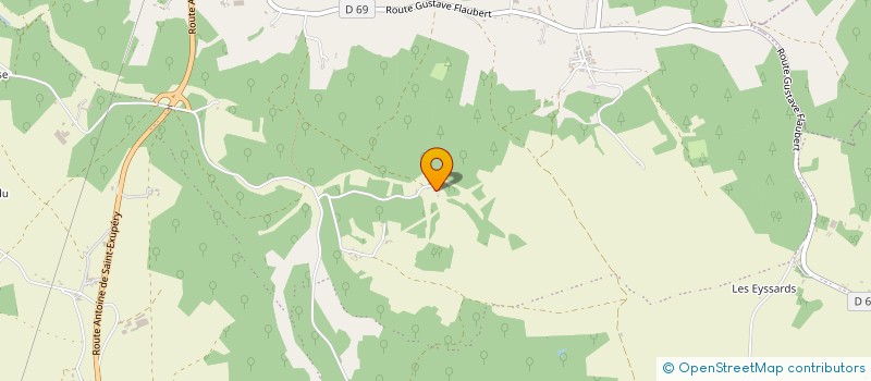 localisation de l'entreprise MONSIEUR MICHEL TESSIER  BRANTOME EN PERIGORD