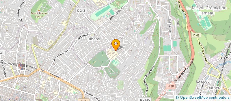 localisation de l'entreprise MONSIEUR MICHEL TESSIER  ROUEN