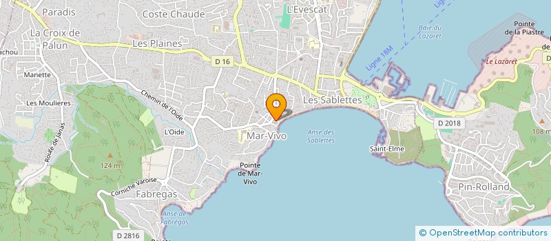 localisation de l'entreprise MONSIEUR MICHEL TESSIER à LA SEYNE-SUR-MER